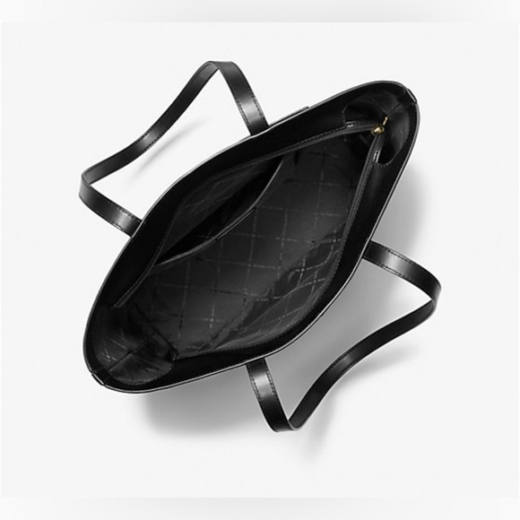 NWT MICHAEL KORS OUTLET Jet Set Medium Two-Tone Logo Tote Bag (Z001) - Picture 5 of 6